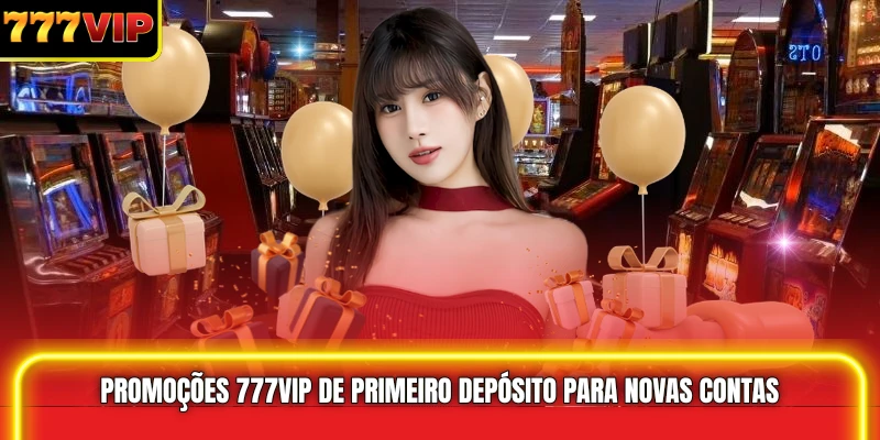 Promoções 777VIP de primeiro depósito para novas contas