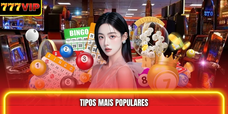 Tipos mais populares